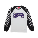 Camiseta manga larga Supreme Tiger Raglan White