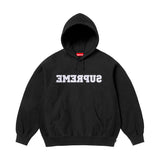Hoodie Supreme Reverse en negro