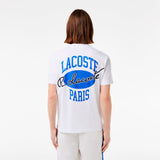 Camiseta Lacoste Abysm en blanco v2