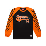Camiseta manga larga Supreme Tiger Raglan Black