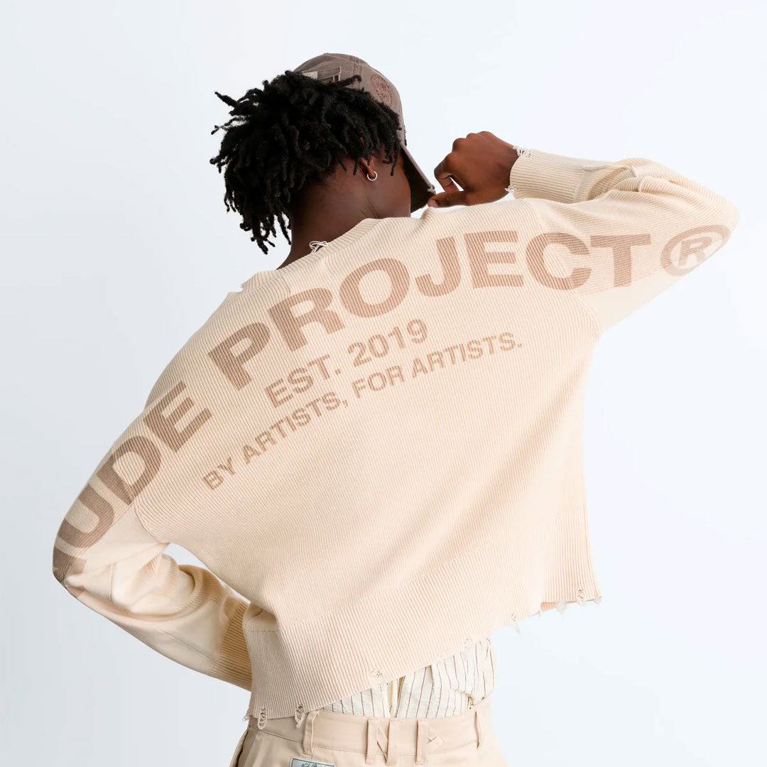 Sweater Nude Project Perfect Crop Beige