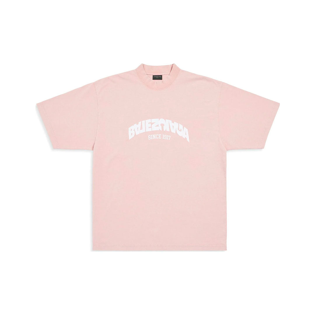 Camiseta Balenciaga Pink Back Flip