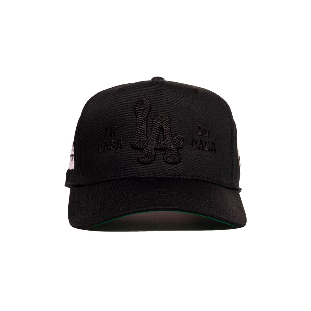 Gorro GQH Mi Casa Su Casa Black