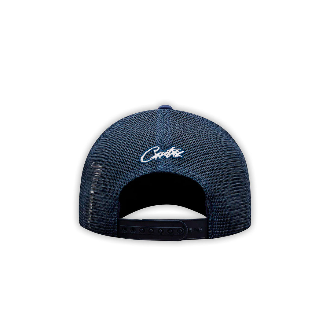 Gorro Corteiz Alcatraz Premium Puff en azul