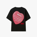 Camiseta Nude Project Calculator en negro