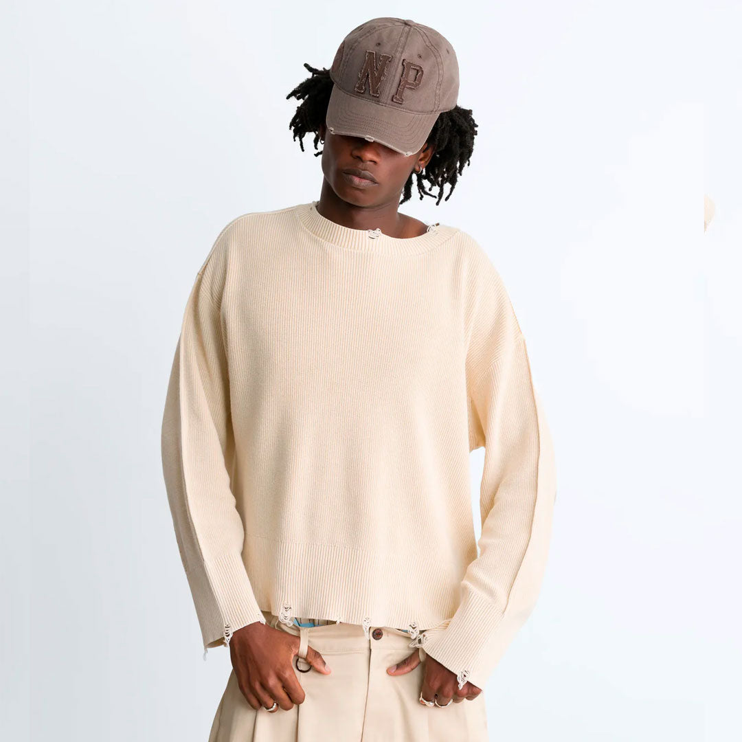 Sweater Nude Project Perfect Crop Beige