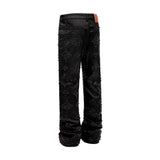 Pantalón Reputation Black Wax Embellish Denim