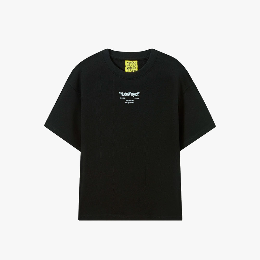 Camiseta Nude Project Calculator en negro