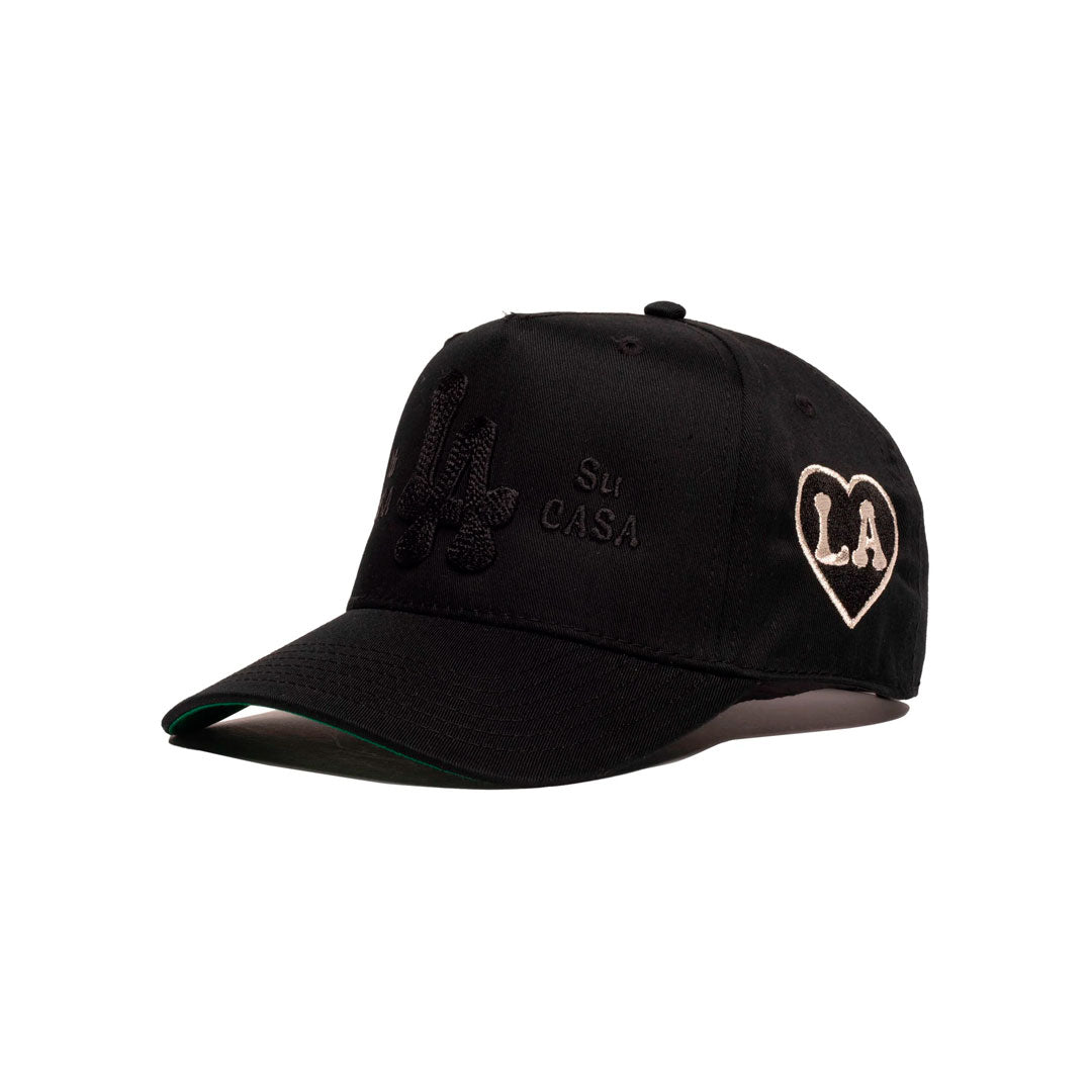 Gorro GQH Mi Casa Su Casa Black
