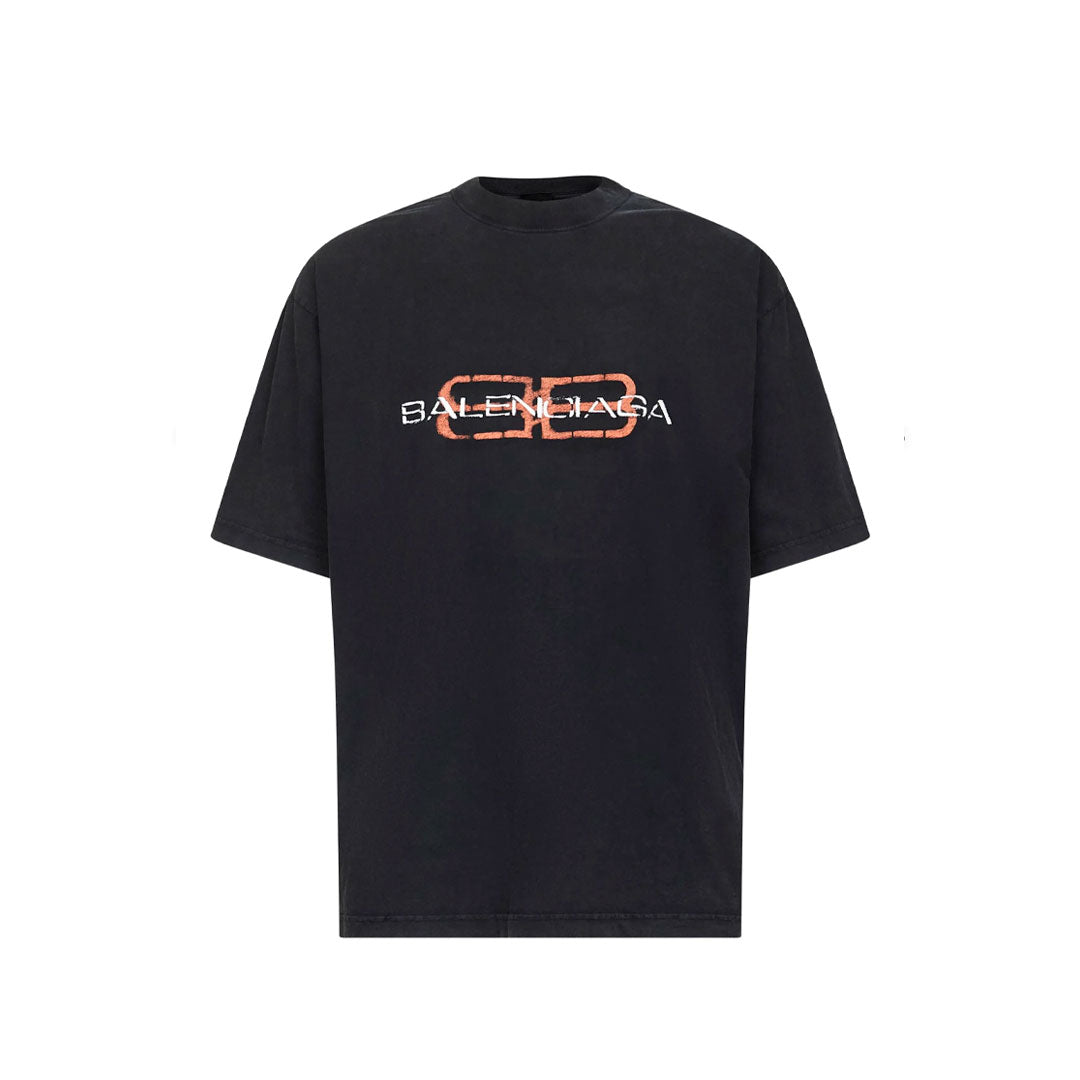 Camiseta Balenciaga Spray Logo
