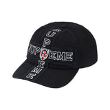 Gorro Supreme Cross Crest Black