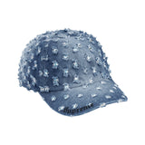 Gorro Supreme Hole Punch Rhinestone Dirty Indigo