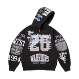 Campera Supreme Warriors Appliqué Black