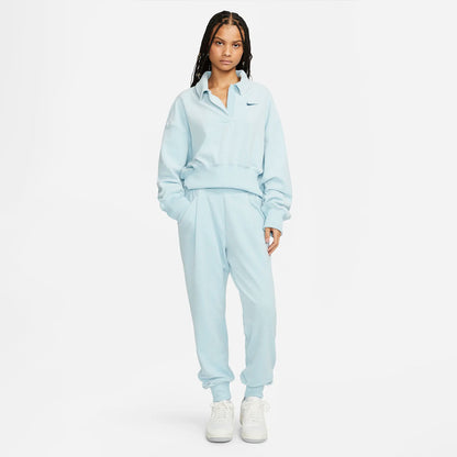 Buzo Nike Velour Oversized fit en celeste