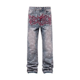 Pantalón Reputation Graffiti Tag Denim