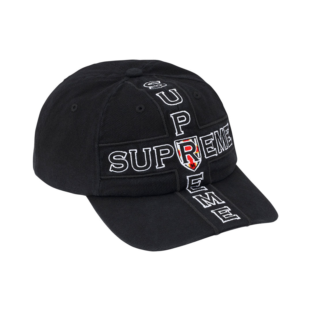 Gorro Supreme Cross Crest Black