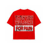 Camiseta Glaza God Flowers Red