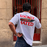 Camiseta Nude Project Locally Hated en blanco