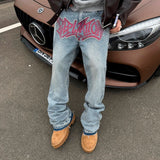 Pantalón Reputation Graffiti Tag Denim