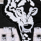 Campera Supreme Warriors Appliqué Black