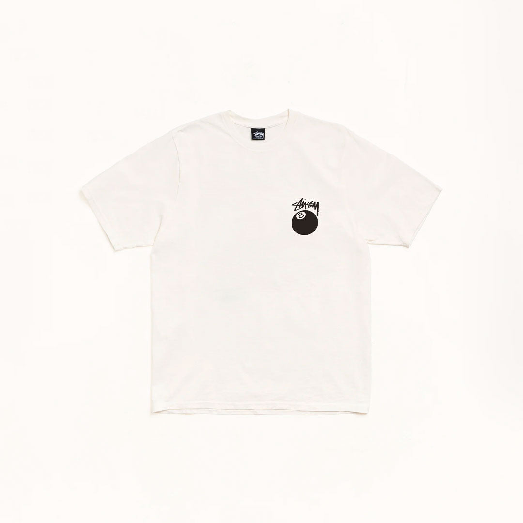 Camiseta Stussy 8 Ball Natural