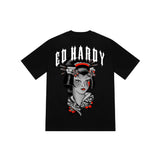 Camiseta Trapstar x Ed Hardy Geisha