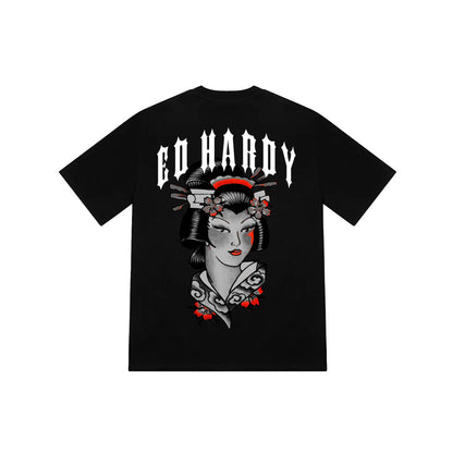 Camiseta Trapstar x Ed Hardy Geisha