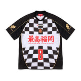 Camiseta Supreme Checkerboard Soccer Black