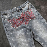 Pantalón Reputation Graffiti Tag Denim