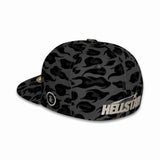 Gorro Hellstar Cheetah Print Fitted Black