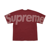 Camiseta Supreme Checkboard Burgundy