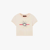 Camiseta Nude Project Coeur Top en beige