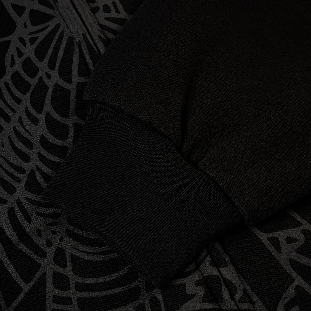 Campera Sp5der OG WEB V2 PHANTOM ZIP UP en negro