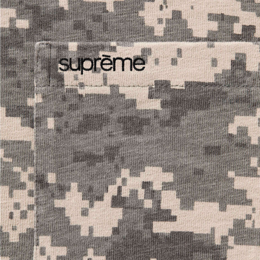Camiseta Supreme Pocket en camo