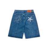 Short Corteiz C-Star Denim en azul