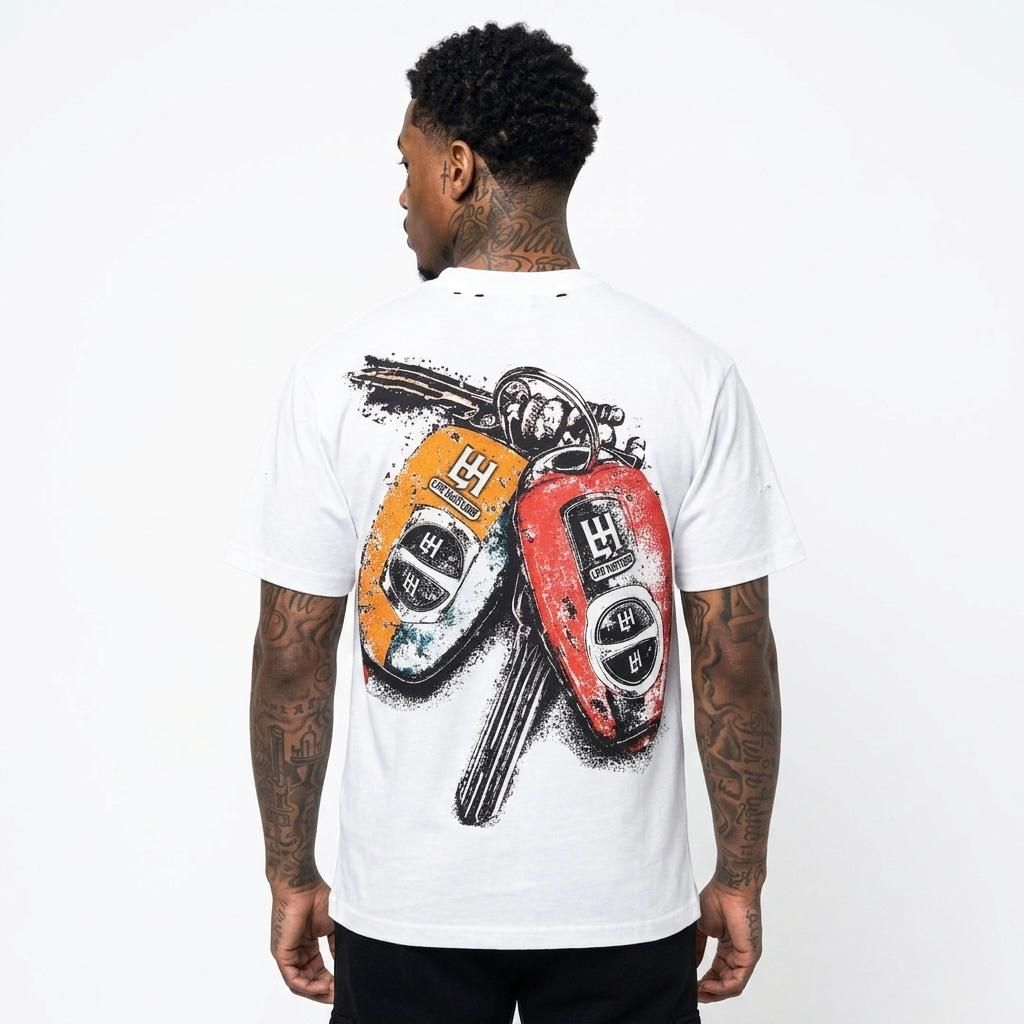Camiseta Life Hustlers Sports Car