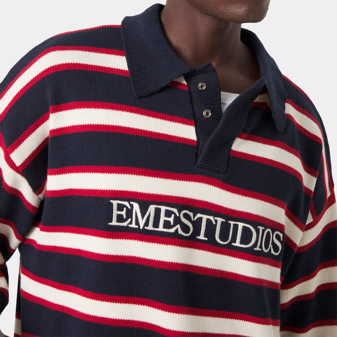 Sweater Eme Studios Sweet Navy Polo