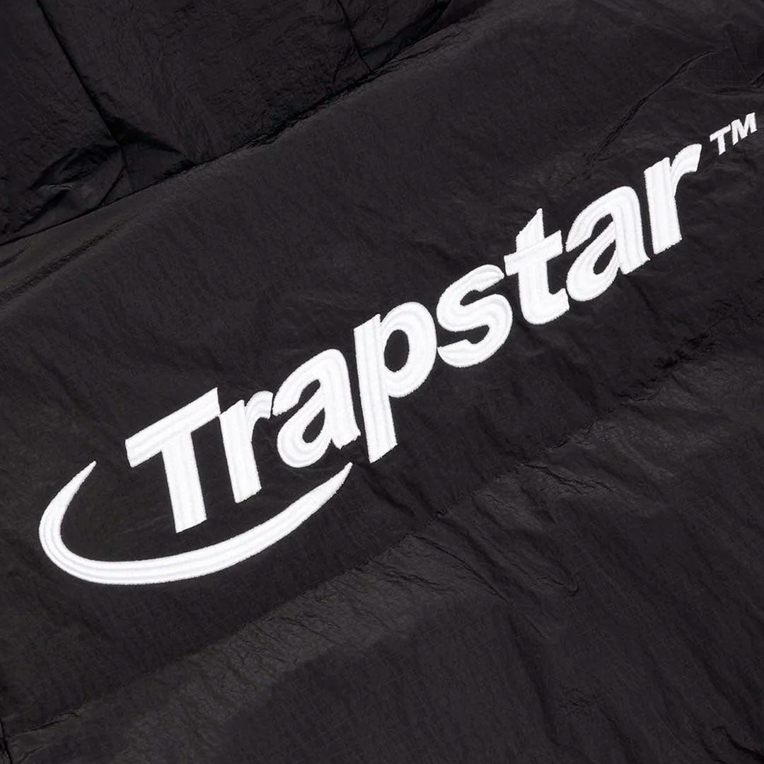 Campera puffer Trapstar Hyperdrive en negro