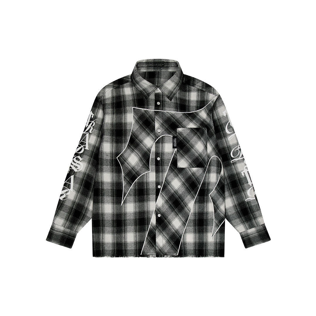 Camisa Trapstar Script Flannel