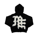 Campera Mixed Emotion End Rhinestone Black