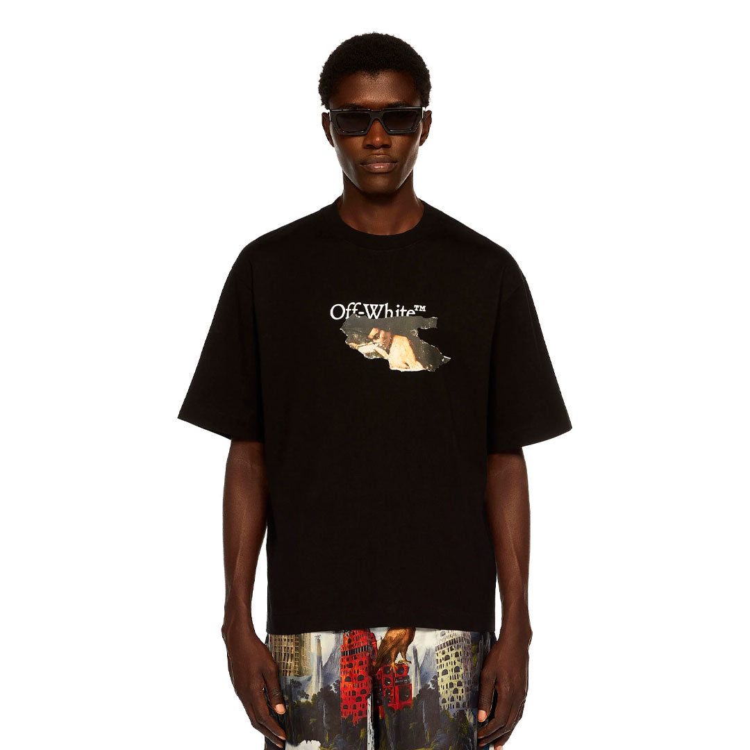 Camiseta Off-White Paint oversize