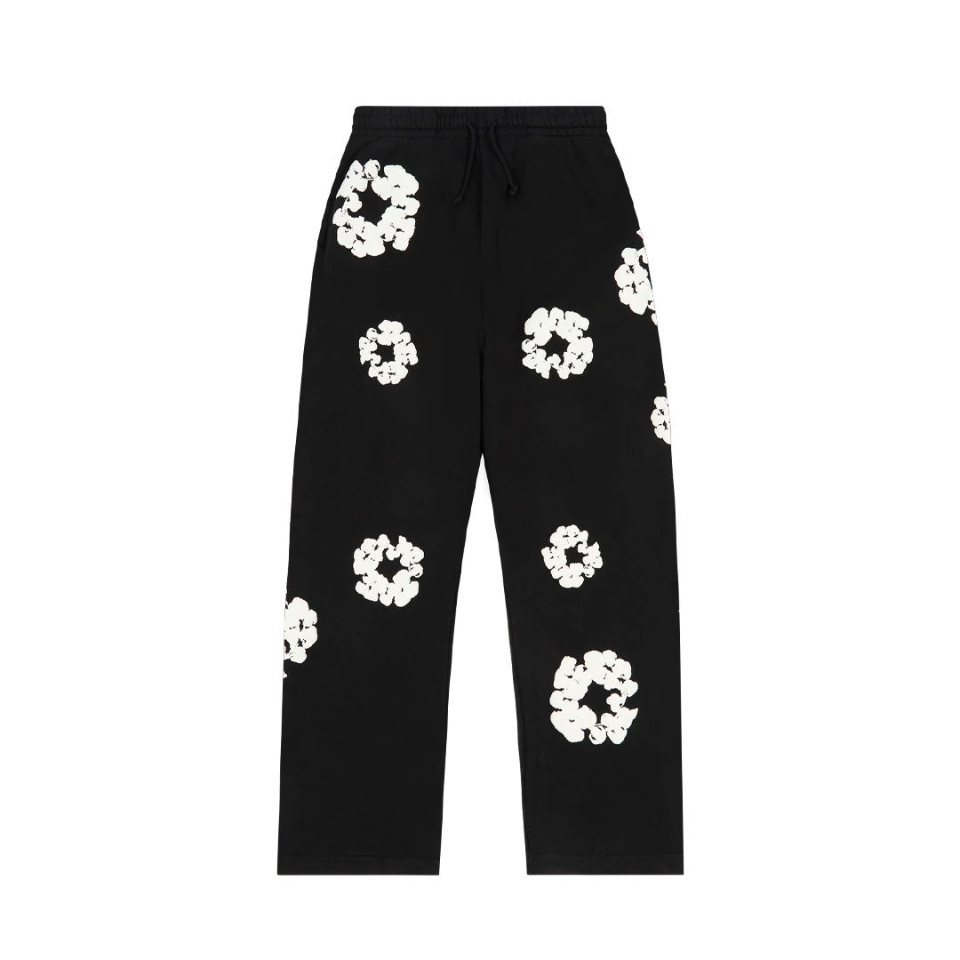 Pantalón Denim Tears Cotton Wreath Baggy En Negro
