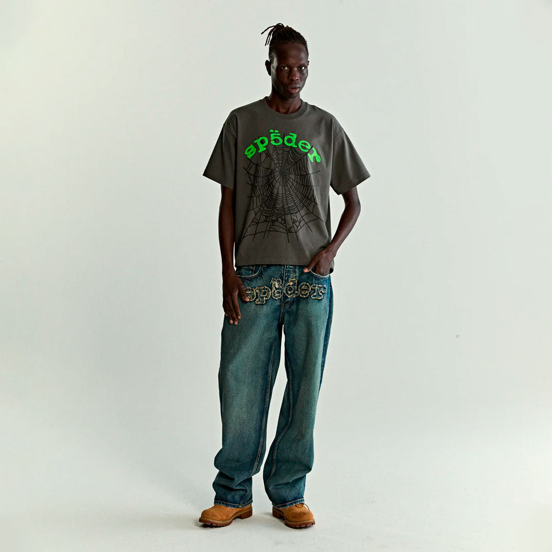 Camiseta Sp5der Slate Grey OG Web V2