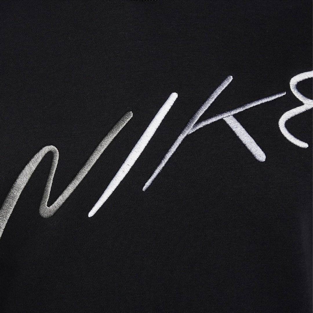 Hoodie Nike embroidery en negro