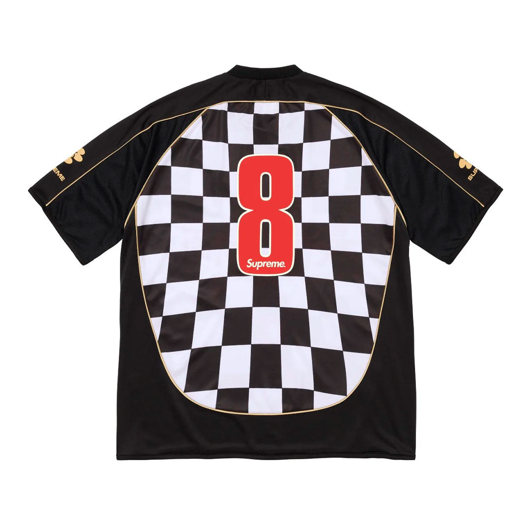Camiseta Supreme Checkerboard Soccer Black