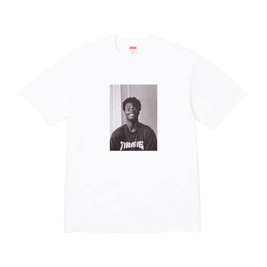 Camiseta Supreme x Thrasher Harold en blanco