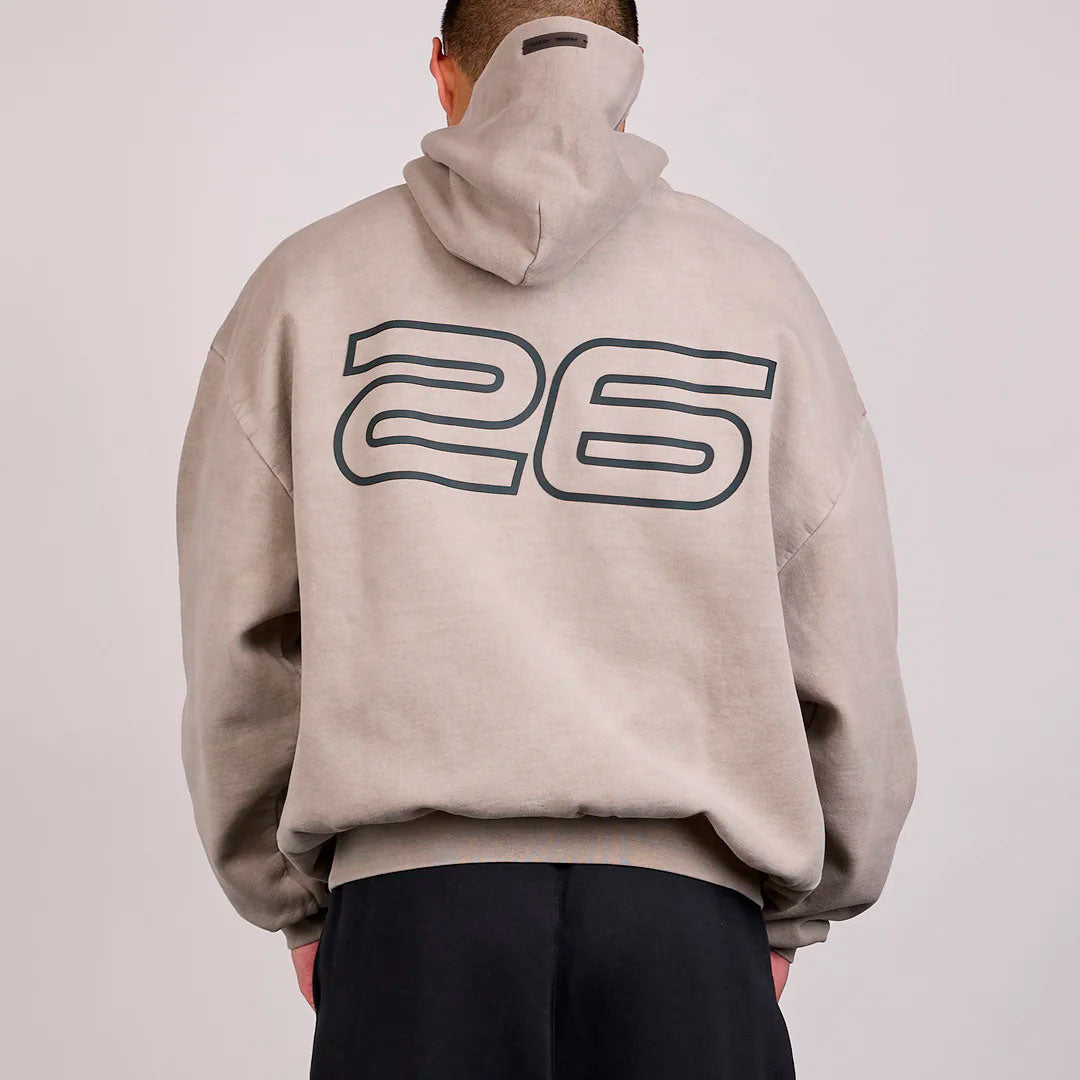 Hoodie Essentials Fear of God 90s Smoke Grey