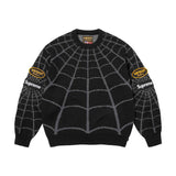 Sweater Supreme x Vanson Leathers Spider Man Black