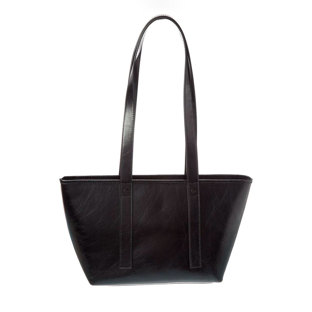 Cartera Off-White Classic Day Off Leather
