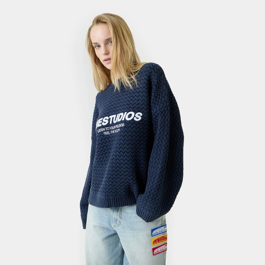 Sweater Eme Studios Thesis Navy
